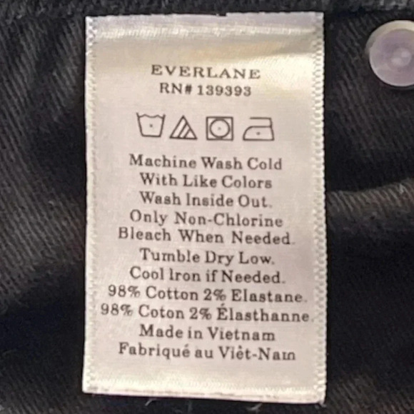Everlane Skinny Jeans, Women's Size 27 Regular - Picture 5 of 5
